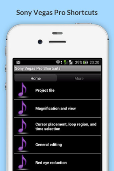 Download Free Sony Vegas Pro Shortcuts Work for Android screenshot 2