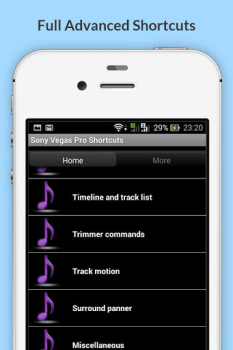 Download Free Sony Vegas Pro Shortcuts Work for Android screenshot 3