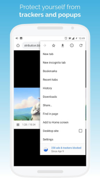 Download Kiwi Browser - Fast & Quiet Contact for Android screenshot 2