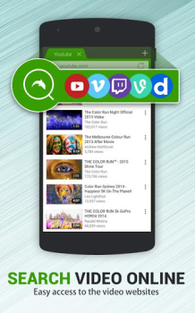 Download Dolphin Video - Flash Player F Video Players & Editors for Android screenshot 2