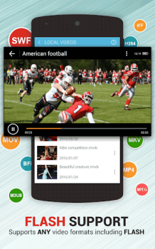 Download Dolphin Video - Flash Player F Video Players & Editors for Android screenshot 7