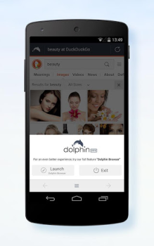 Download Dolphin Zero Incognito Browser Contact for Android screenshot 3