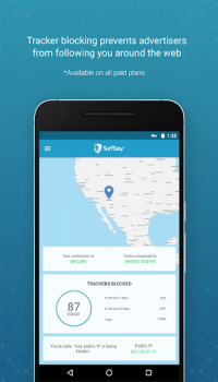 Download SurfEasy Secure Android VPN Tools for Android screenshot 2