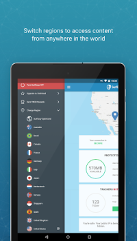 Download SurfEasy Secure Android VPN Tools for Android screenshot 6