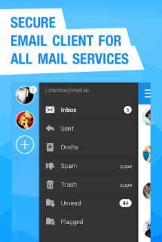 Download Mail.Ru for UA – Email for Hot Contact for Android screenshot 2