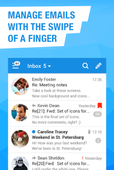 Download Mail.Ru for UA – Email for Hot Contact for Android screenshot 3