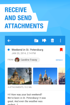 Download Mail.Ru for UA – Email for Hot Contact for Android screenshot 4