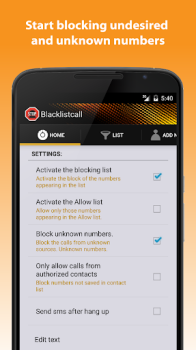 Download Block-Spam Contact for Android screenshot 2