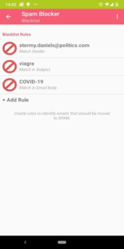 Download Email Spam Blocker Work for Android screenshot 3