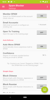 Download Email Spam Blocker Work for Android screenshot 4
