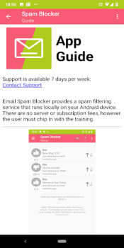 Download Email Spam Blocker Work for Android screenshot 6