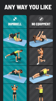 Download Dumbbell Workout at Home Health & Fitness for Android screenshot 4