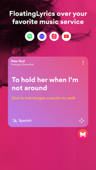 Download Musixmatch: lyrics finder Music and audio for Android screenshot 2