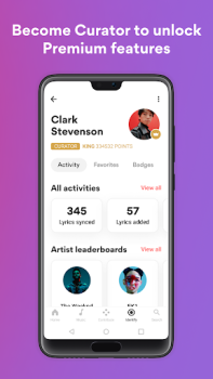 Download Musixmatch: lyrics finder Music and audio for Android screenshot 5