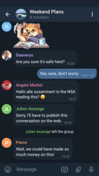Download Telegram X Social for Android screenshot 2