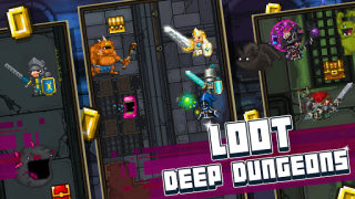 Download Bit Heroes Quest: Pixel RPG Role games for Android screenshot 2