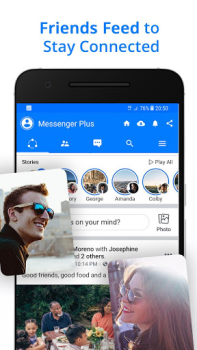 Download Messenger Go: Messages & Feed Social for Android screenshot 3