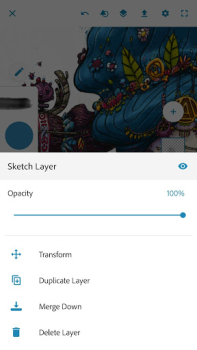Download Adobe Photoshop Sketch Art and design for Android screenshot 3