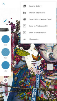Download Adobe Photoshop Sketch Art and design for Android screenshot 4