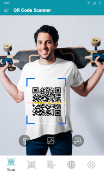Download QR Code Scanner & Bar Code Reader / Generator Work for Android screenshot 2