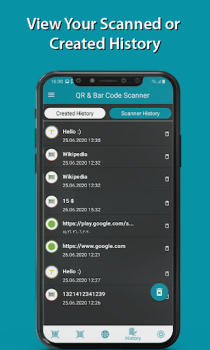 Download QR Code Scanner & Bar Code Reader / Generator Work for Android screenshot 5