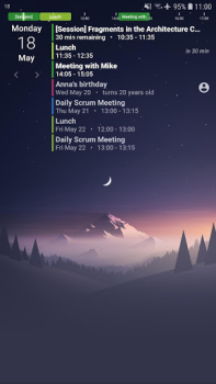 Download Your Calendar Widget Work for Android screenshot 5