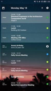 Download Your Calendar Widget Work for Android screenshot 6