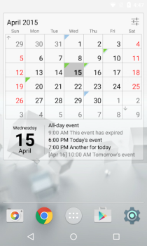 Download Calendar Widget Month + Agenda Work for Android screenshot 2