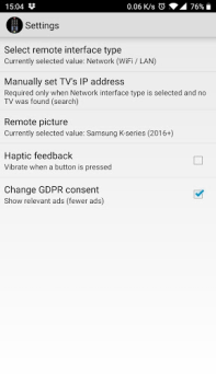 Download TV (Samsung) Remote Control Tools for Android screenshot 5