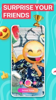 Download Voicer Celebrity Voice Changer Entertainment for Android screenshot 4