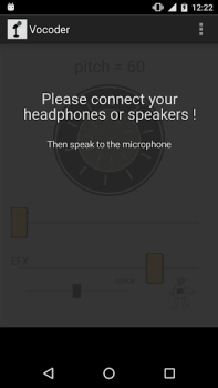 Download Vocoder Music and audio for Android screenshot 3
