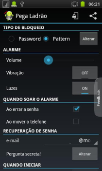 Download Alarm Anti Theft Screen Lock Tools for Android screenshot 2