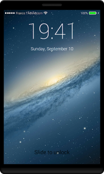 Download Black Hole Lock Screen Personalization for Android screenshot 5