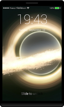 Download Black Hole Lock Screen Personalization for Android screenshot 6