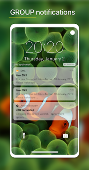 Download iNotify - iOS lock and notific Personalization for Android