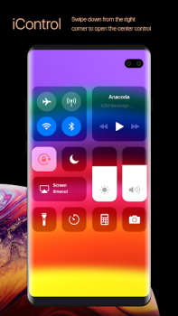 Download iNotify & Control Center iOS14 Tools for Android screenshot 4