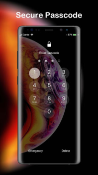 Download LockScreen Phone XS - Notification Personalization for Android screenshot 2