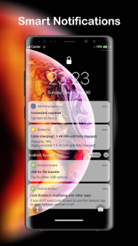 Download LockScreen Phone XS - Notification Personalization for Android screenshot 4