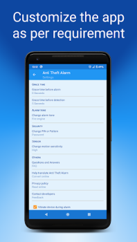 Download Anti-theft alarm Tools for Android screenshot 2