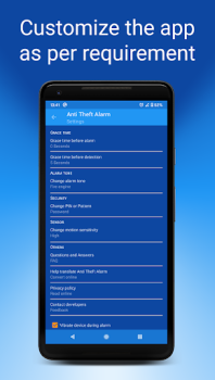 Download Anti-theft alarm Tools for Android screenshot 7