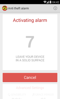 Download Anti Theft Alarm Tools for Android screenshot 3