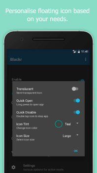 Download Blackr: OLED Screen Off Tools for Android screenshot 7