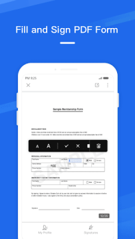 Download WPS PDF Fill & Sign Work for Android screenshot 2