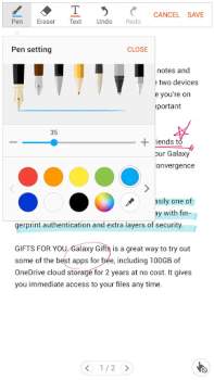 Download Write on PDF Work for Android screenshot 3