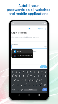 Download Zoho Vault Password Manager Work for Android screenshot 2