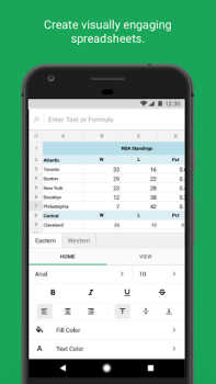 Download Zoho Sheet - Spreadsheet App Work for Android screenshot 5