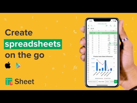 Download Zoho Sheet - Spreadsheet App Work for Android screenshot 8