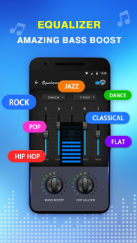 Download Bass Equalizer & Pod Music Music and audio for Android screenshot 5