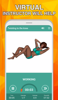 Download 7 minute abs workout: Daily Ab Health & Fitness for Android screenshot 2