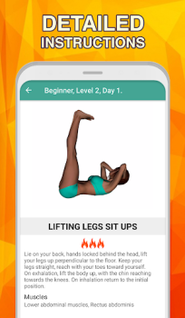 Download 7 minute abs workout: Daily Ab Health & Fitness for Android screenshot 4